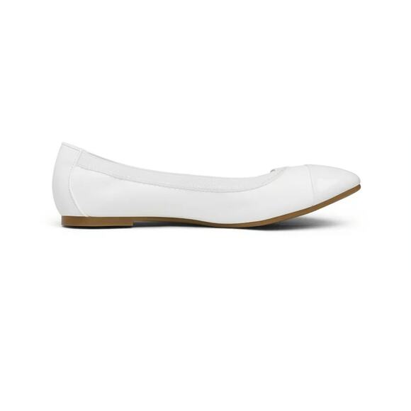"Dream Pairs Sole-Flex Women's Ballerina Ballet Flats, Size 8.5, White" - Picture 3 of 8